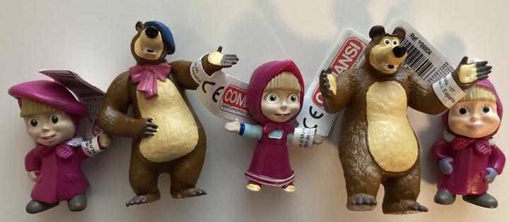 Image du produit Comansi Masha et l'Ours - Ensemble de figurines (5 figurines)