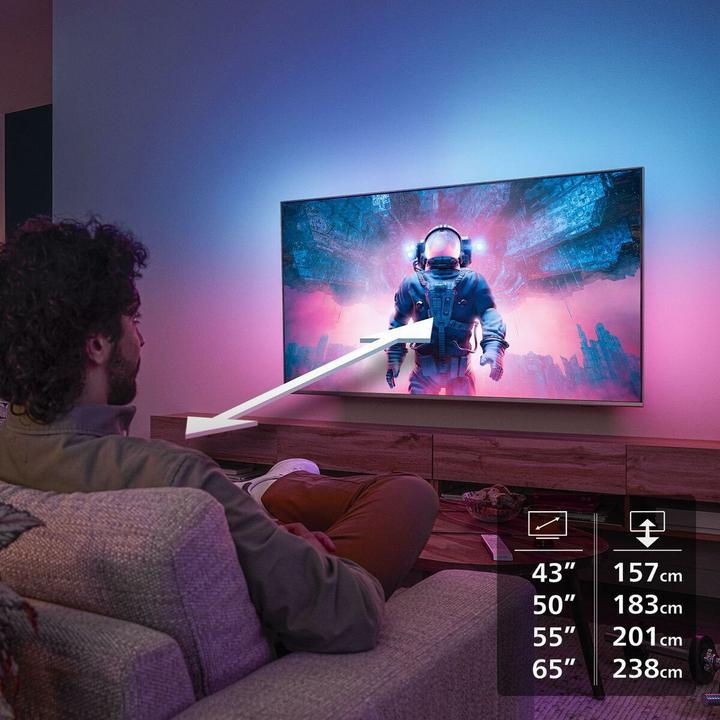 Produktbild Philips TV The One 4K Ambilight TV 43PUS9010/12 (43", QLED, 4K)