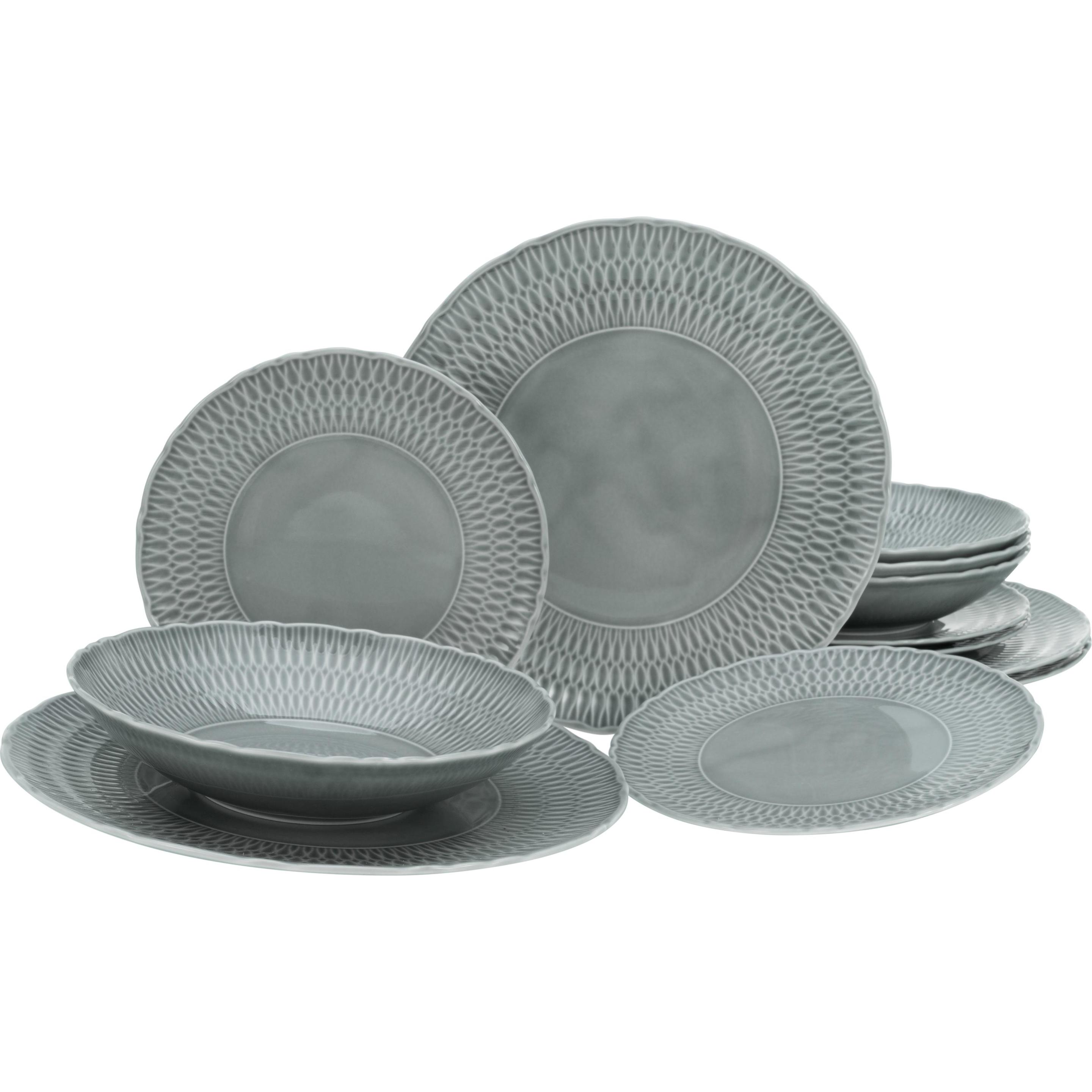 CreaTable, Geschirrset, Sofia (12 Stück)
