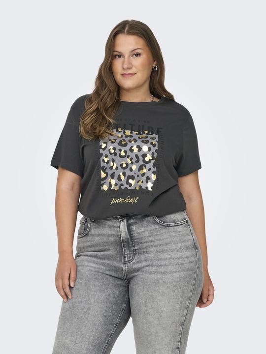 Produktbild Only Normal geschnitten Rundhals Curve T-Shirt T-shirt (L)