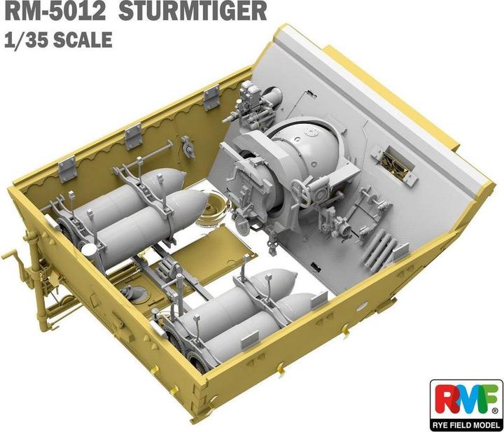 Image du produit Rye Field Model Tigre de tempête With Full Interior (To be