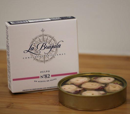 La Brújula Octopus in olive oil (120 g)