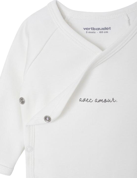 Image du produit Vertbaudet Baby Geschenk-Set zur Geburt: Strickjacke, Strampler & Body (62)