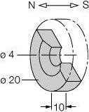 Produktbild Turck Dauermagnet (1 x)