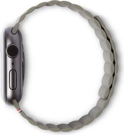 Actual product image Cyberport Magnetic silicone wristband LITE Olive 38-40mm (Silicone, Apple Watch Series 8)