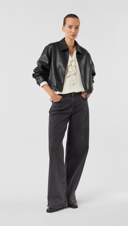 Immagine prodotto Comma Bluse Chiffonbluse mit Volant-Ausschnitt (44)