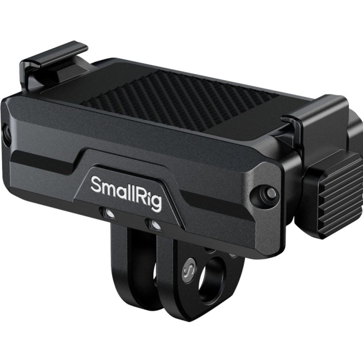 SmallRig 5890 Bidirectional Quick Release Folding Adapter Mount with 2-Prong Mount and 1/4"-20 Threaded Hole (Accessori video vari), Accessori video
