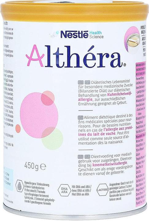 Actual product image Nestlé Althera (400 g, from birth)
