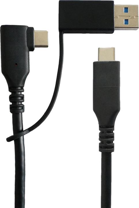Actual product image MicroConnect USB3.0, C Male angled And A (1 m, USB 3.0)
