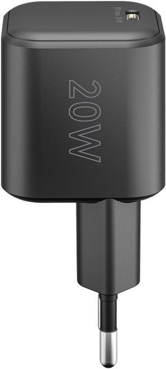 Produktbild Goobay USB-C PD GaN Schnellladegerät Nano 20 W schwarz (20 W, 1 Port)