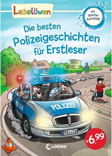 Produktbild Leselöwen - Die besten Polizeigeschichten für Erstleser (Deutsch, Loewe Erstlesebücher, 2018)