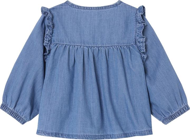Immagine prodotto Vertbaudet Baby Bluse aus Light-Denim (80)