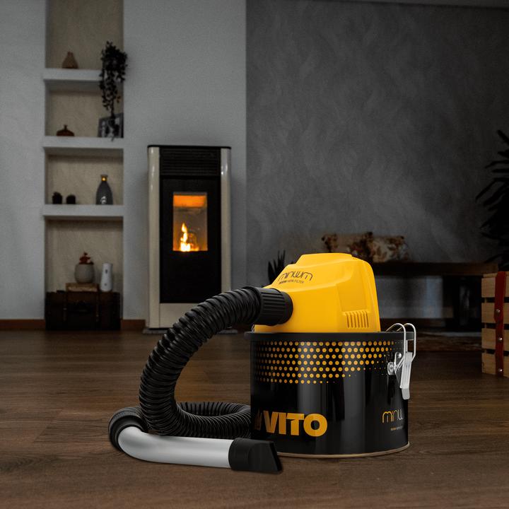 Actual product image VITO Ash Vacuum Cleaner 4L - 800W (Ash vacuum cleaner)