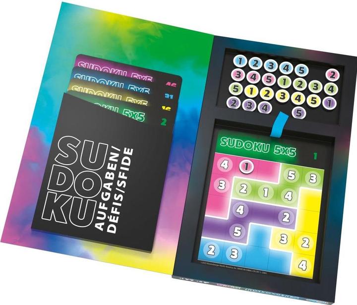 Actual product image Ravensburger ThinkFun - Sudoku 5x5 (French, German, Italian, 1 - 4 Players)