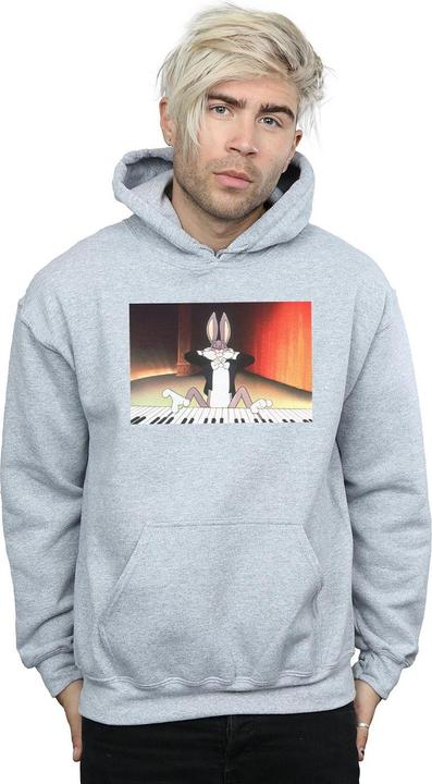 Produktbild Looney Tunes Bugs Bunny Playing Piano Kapuzenpullover (XL)