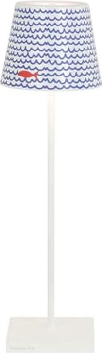 Weiss mit Akzenten in Blau Meer