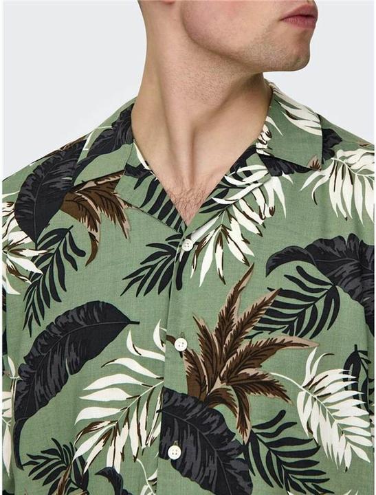 Produktbild Only & Sons Normal geschnitten Resort Kragen Hemd Hemd (M)