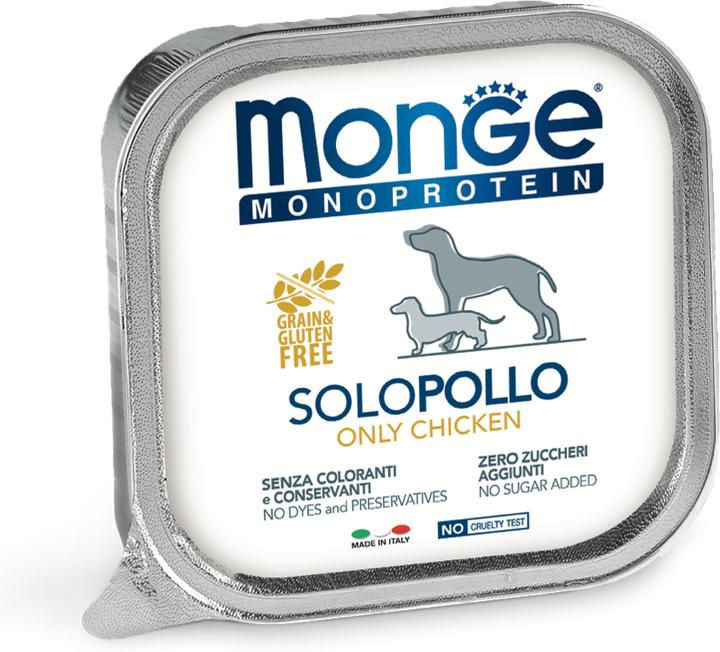 Actual product image Monge Monoprotein SOLO Dog, Chicken (Adult, 1 pcs., 150 g)