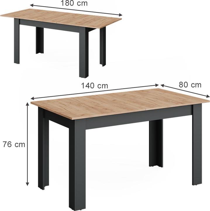 Produktbild Vicco Repose (140 x 76 x 80 cm)