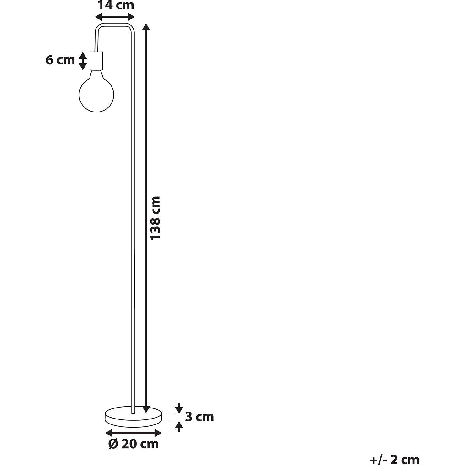 Thumbnail - Beliani, Stehlampe, Savena (E27)