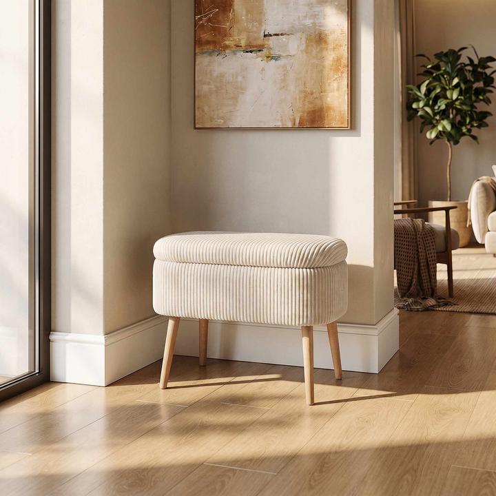 Produktbild Atelier del Sofa Mini Oslo Linen Pouffe