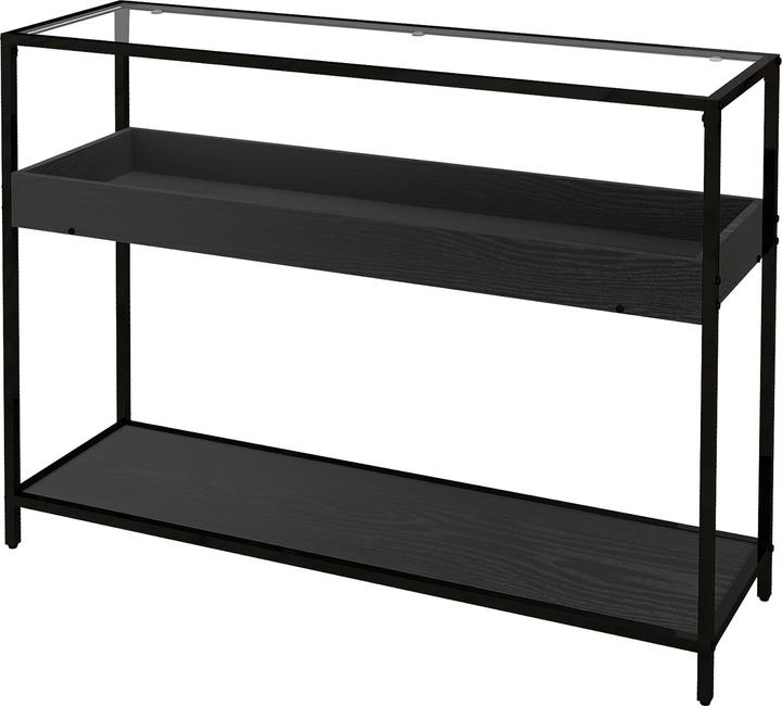 Versa Alanis Consolle in Stile Industriale, Dimensioni (A x L x P) 92 x