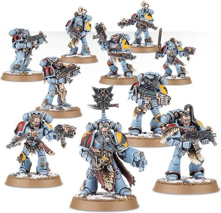 Produktbild Games Workshop Space Wolves - Grey Hunters (Kunststoff)