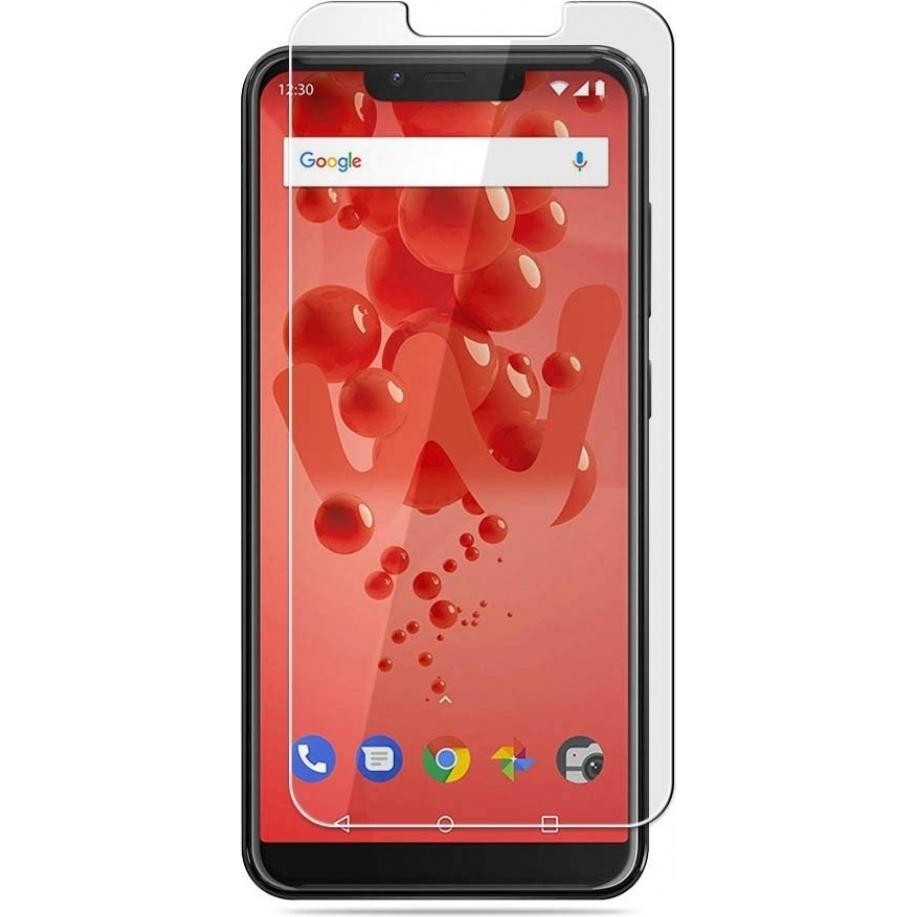 Screenguard Wiko View 2 Plus Panzerglas Schutzfolie Case Friendly Design (1 Stück, Wiko View 2 Plus), Smartphone Schutzf...