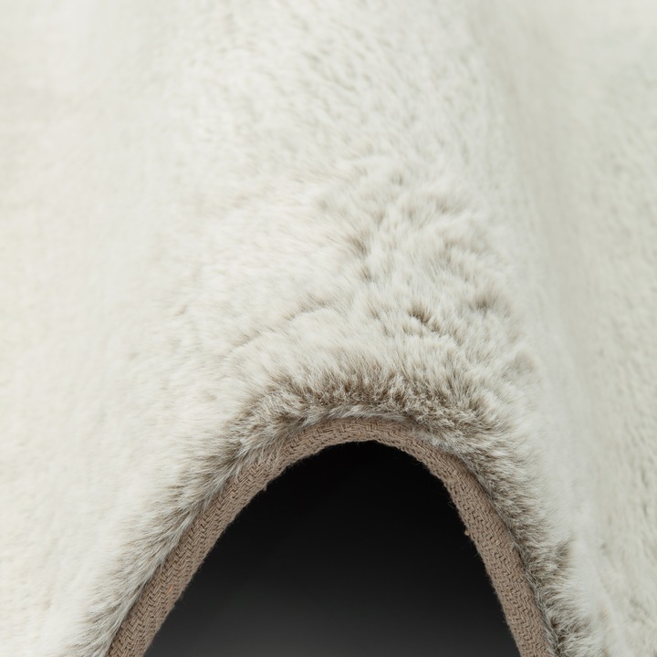 Produktbild Pergamon Luxus Super Soft Fellteppich Plush Rund (160 x 160 cm)