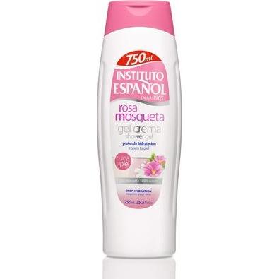 Instituto Español, Pulizia viso, INSTITUTO ESPANOL Rosa Mosqueta kremowy żel pod prysznic Dzika Róża 750ml