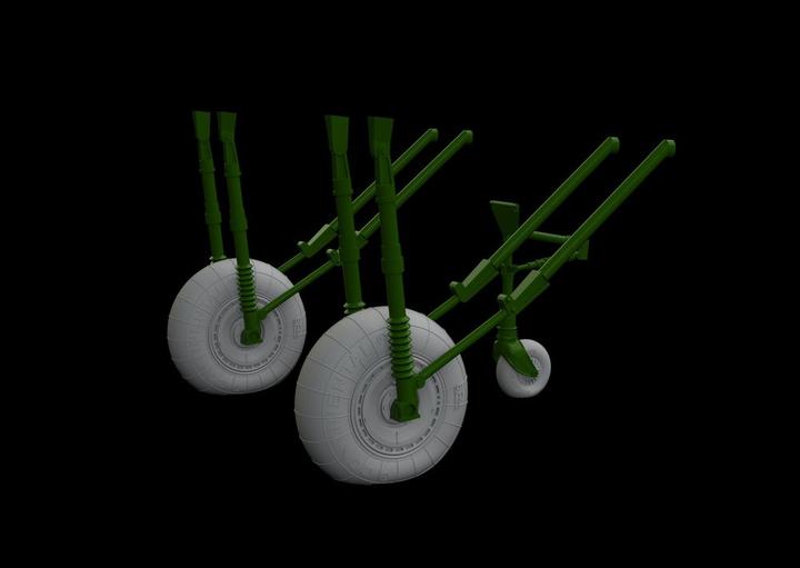 Immagine prodotto Eduard Ha 111 ruote in ritardo per ICM