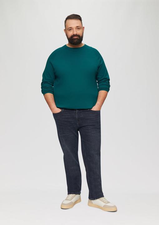 Produktbild s.Oliver Strickpullover Feinstrickpullover mit Raglanärmeln (3XL)