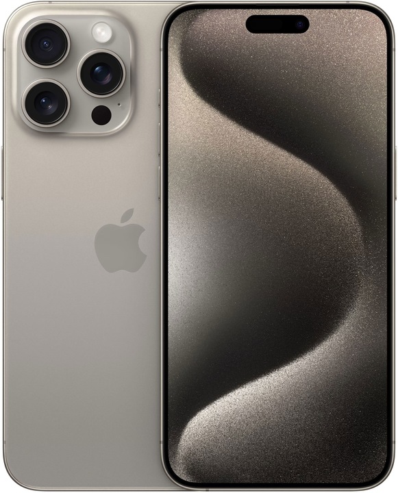 Apple iPhone 15 Pro Max (512 GB, Natural Titanium, 6.70", SIM + eSIM, 48 Mpx, 5G)