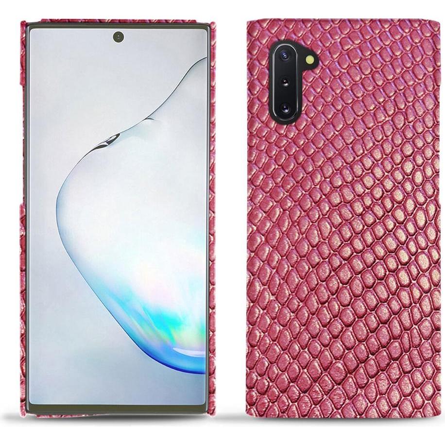Noreve Lederschutzhülle (Samsung Galaxy Note 10), Smartphone Hülle, Rosa