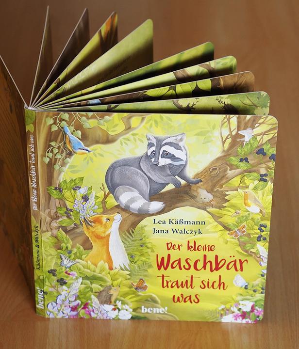 Produktbild Der kleine Waschbär traut sich was – ein Bilderbuch für Kinder ab 2 Jahren (Deutsch, Lea Kässmann, 2021)