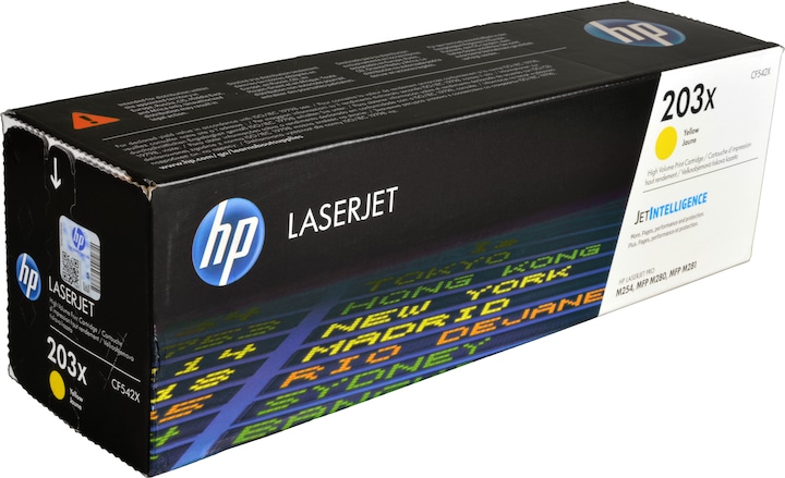 Actual product image HP 203x (Y)