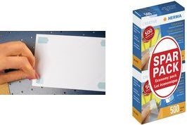 Immagine prodotto Herma Doppia confezione adesiva fotografica 2x500 pezzi Sparpack