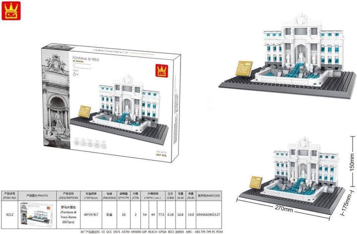 Immagine prodotto Wange Fontana di Trevi