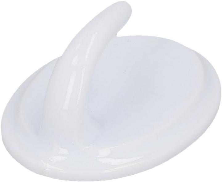 Image du produit Inofix Crochet adhésif ovale, blanc, 2 pièces