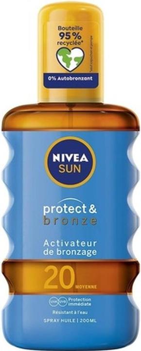 Produktbild NIVEA Sun Protect & Bronze SPF20 200 ml (Sonnenspray, SPF 20, 200 ml)
