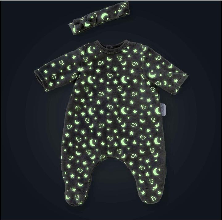 Image du produit Corolle Puppen-Pyjama „Glitter in the Dark“ und Stirnband, 36 cm