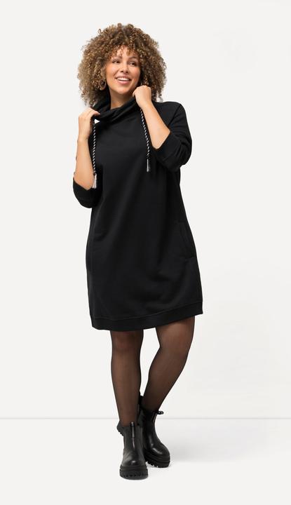 Produktbild Ulla Popken Sweatkleid, Stehkragen, Langarm, Taschen (46, 48)