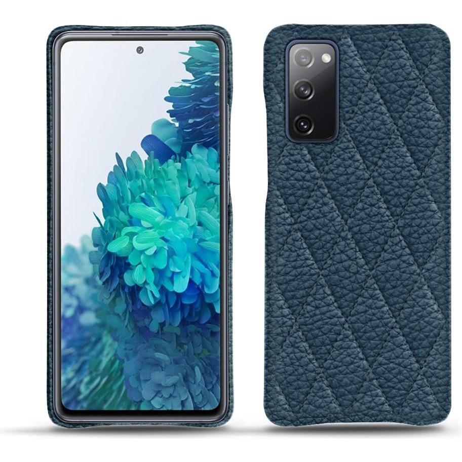 Noreve Lederschutzhülle (Samsung Galaxy S20 FE), Smartphone Hülle, Blau