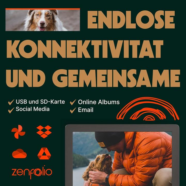 Productafbeelding Ordissimo Pix-Star digitale fotolijst /1xUSB/Zwart (10")