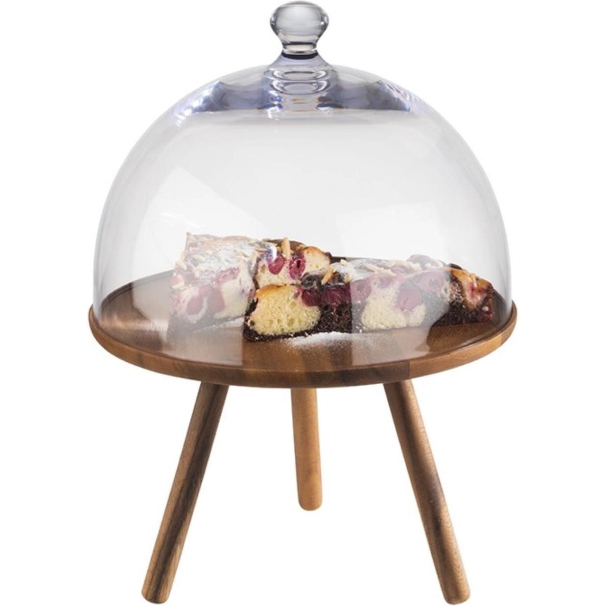 APS, Serviergeschirr, Happy Buffet Acacia Buffetständer rund, Höhe: 200 mm, ø: 305 mm