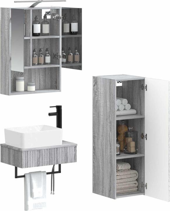 Produktbild vidaXL Badezimmerschrank-Set