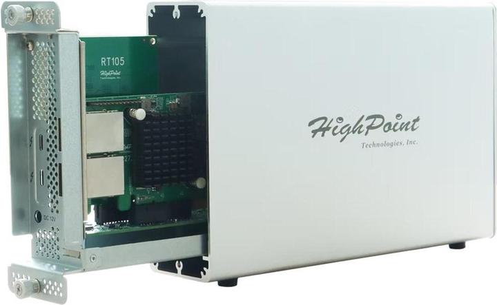 Produktbild HighPoint Externes Gehäuse RocketStor 6661B-mSAS2 2.5"/3.5" (3.5", 2.5")