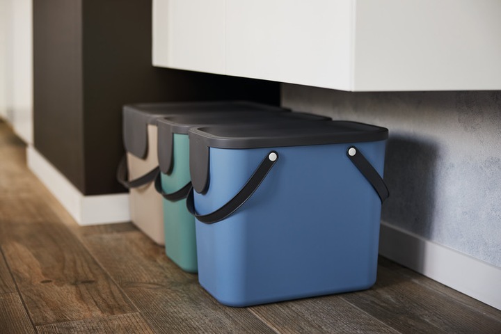 Image du produit Rotho Bac de recyclage Albula 40 l, bleu (40 l)