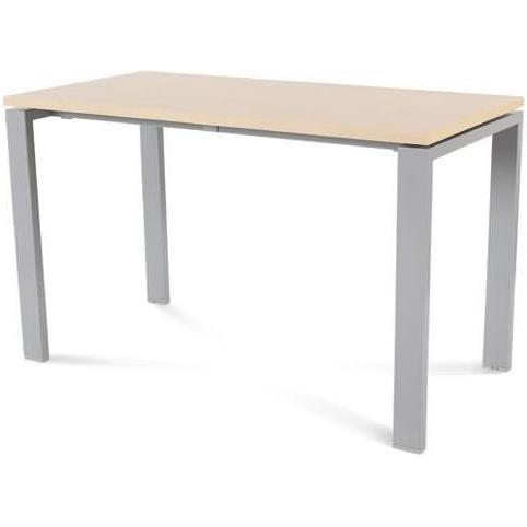 Rocada, Schreibtisch, Schreibtisch Total BxTxH 120x60x73cm Gestell grau Platte Melamin buche (120 x 60 x 73 cm)