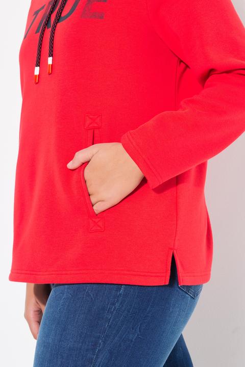 Actual product image Ulla Popken TRUE Lettering Hoodie (58)